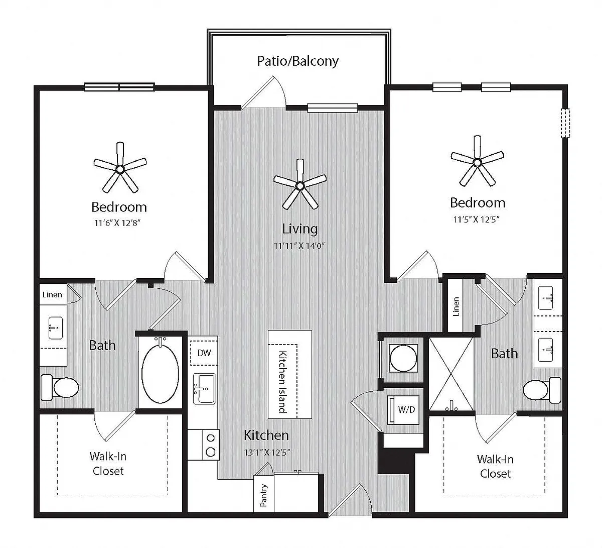 Floor plan B1