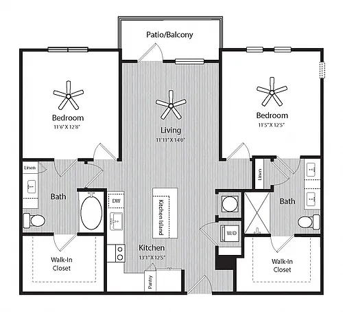 Floor plan B1