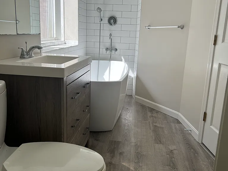 Attached bath