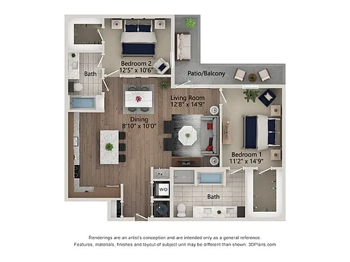 Floor plan B14