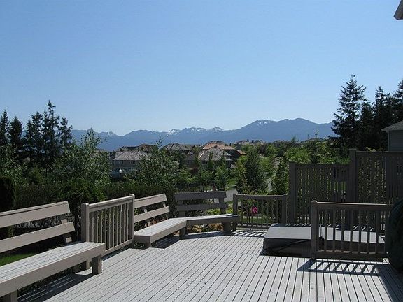 View from back deck