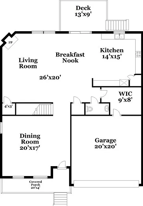 3 bed, 2.5 bath, 2989 sqft, $2,640 — Photo 2