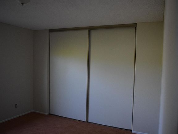 Lg Bedroom, closet view (small bedroom not shown)