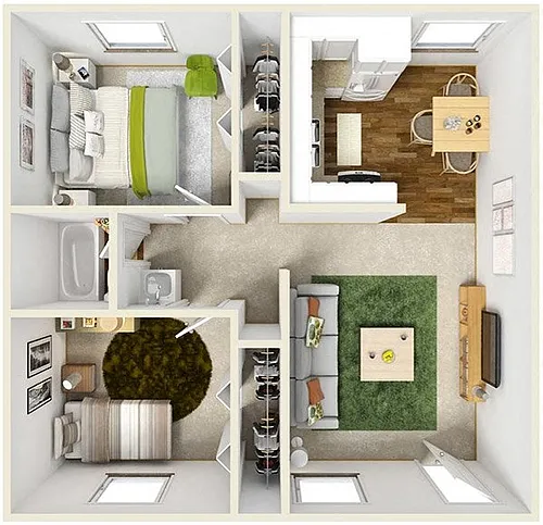 Floor plan Vail