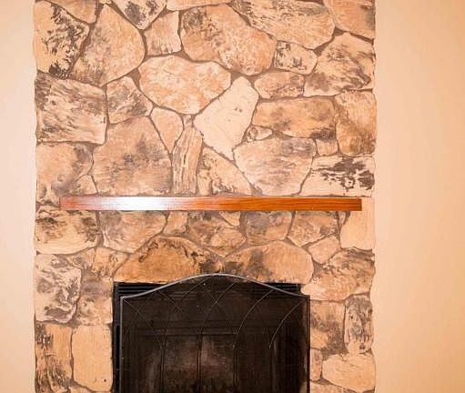 Beautiful Stone Fireplace