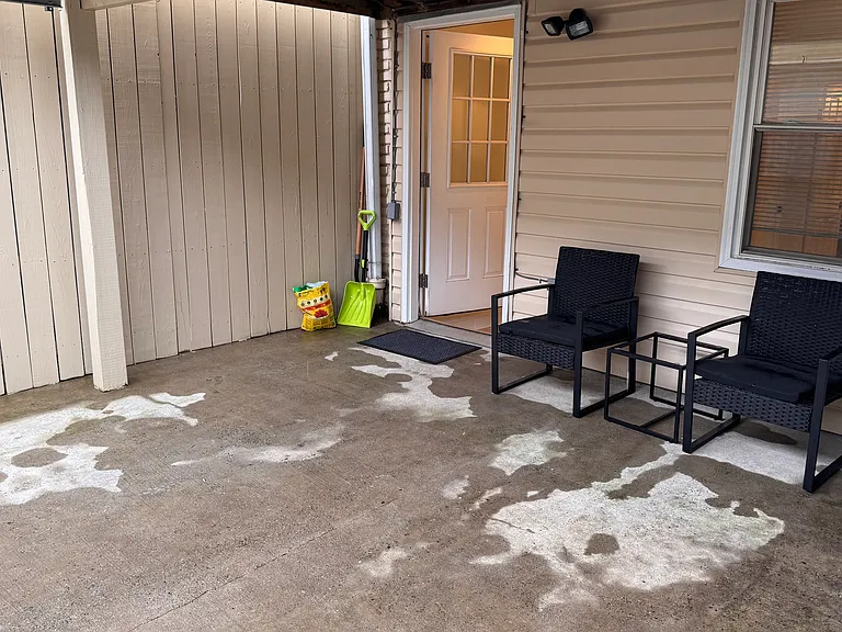 Secure rear area / parking pad for exclusive use of this unit!