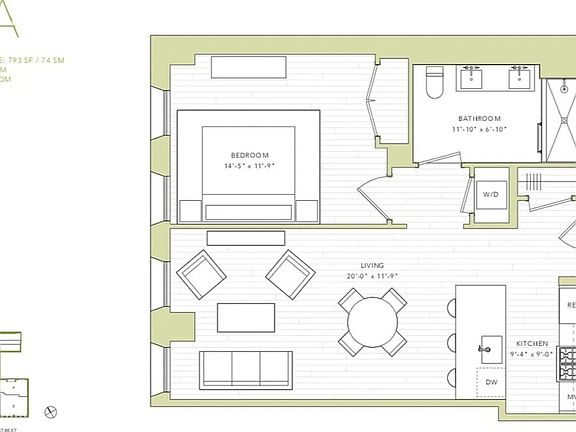 2nd image of 540 6th Ave #6A