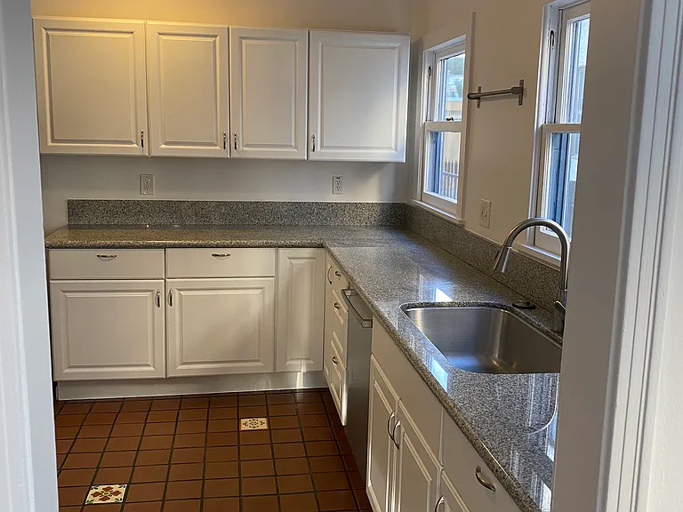Large Chef's Kitchen With Major Brand Stainless Steel Appliances, Custom Cabinetry and Granite Countertops