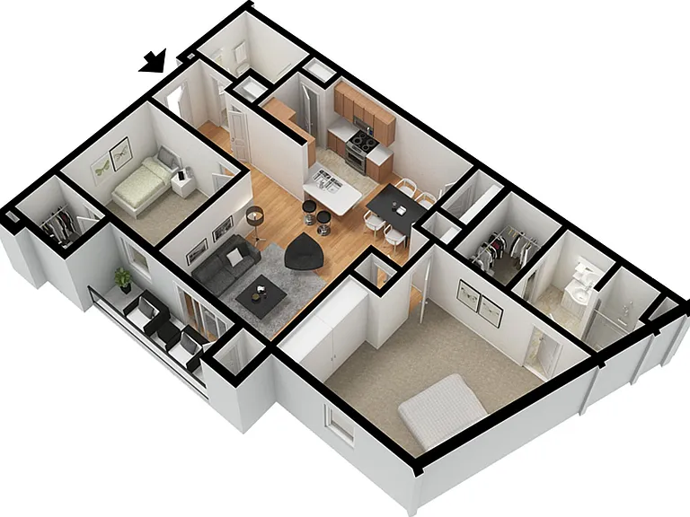 60 West 2 Bed Executive 60 West 2 Bed Executive