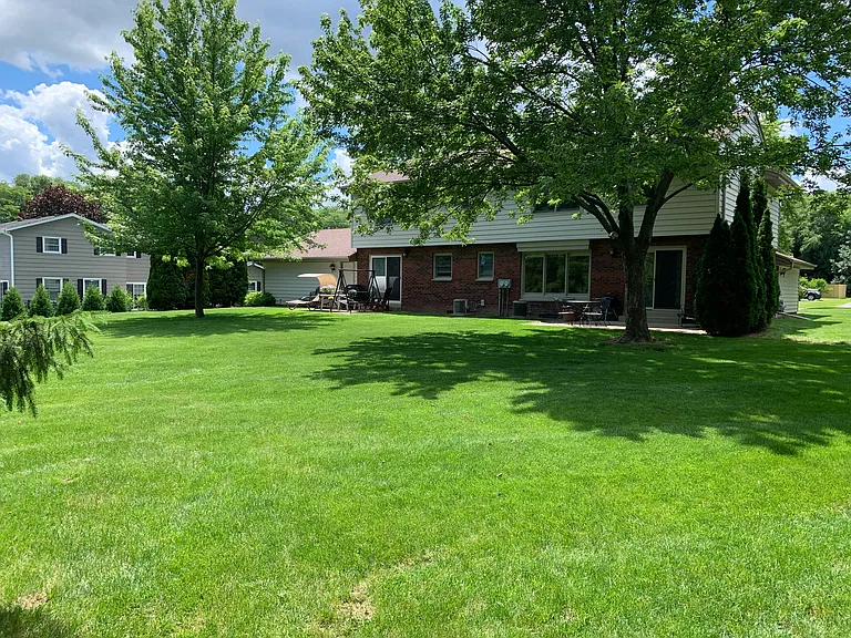 Huge backyard