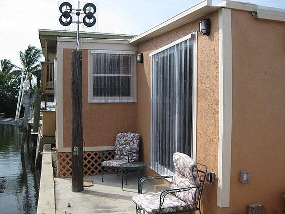 Back Of home on Direct Access Canal