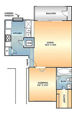 Floor plan E1