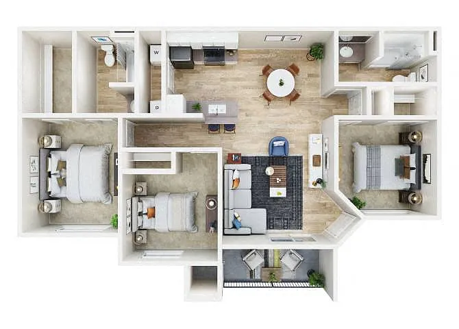 Floor plan C1