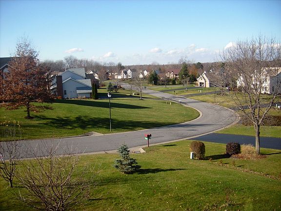 View from the front yard
