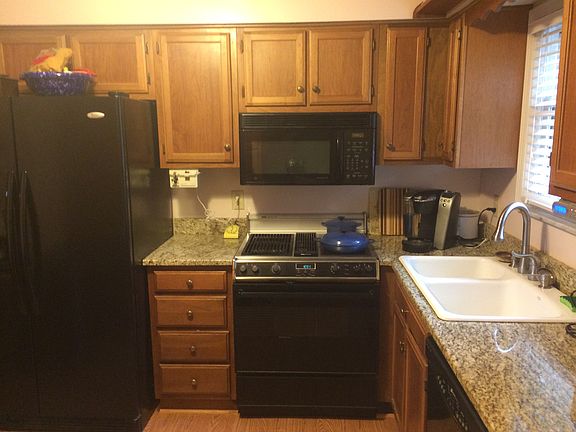 Partial view of kitchen.