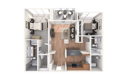 Floor plan B2