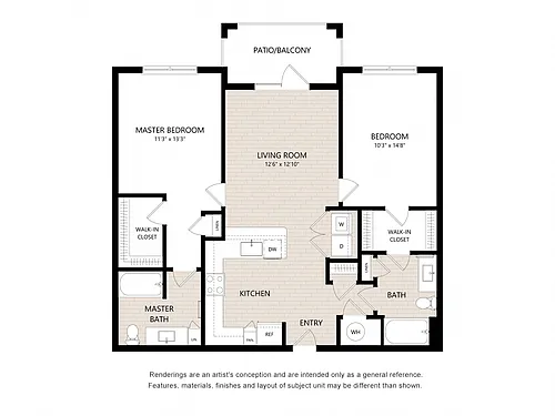 Floor plan B1