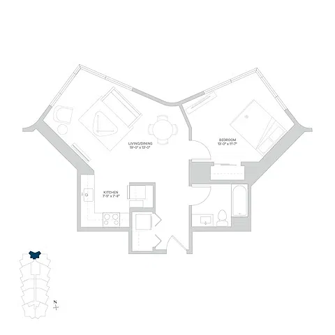 Floor plan 100N102E