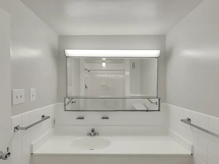 Your bathroom has a large vanity
