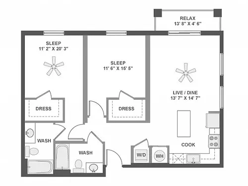 Floor plan C4a
