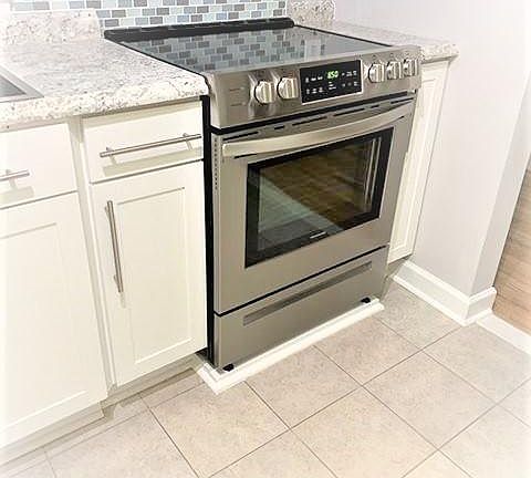 Custom Kitchen Stainless Steel Range