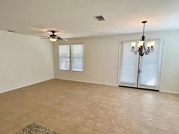 French Doors lead to the patio