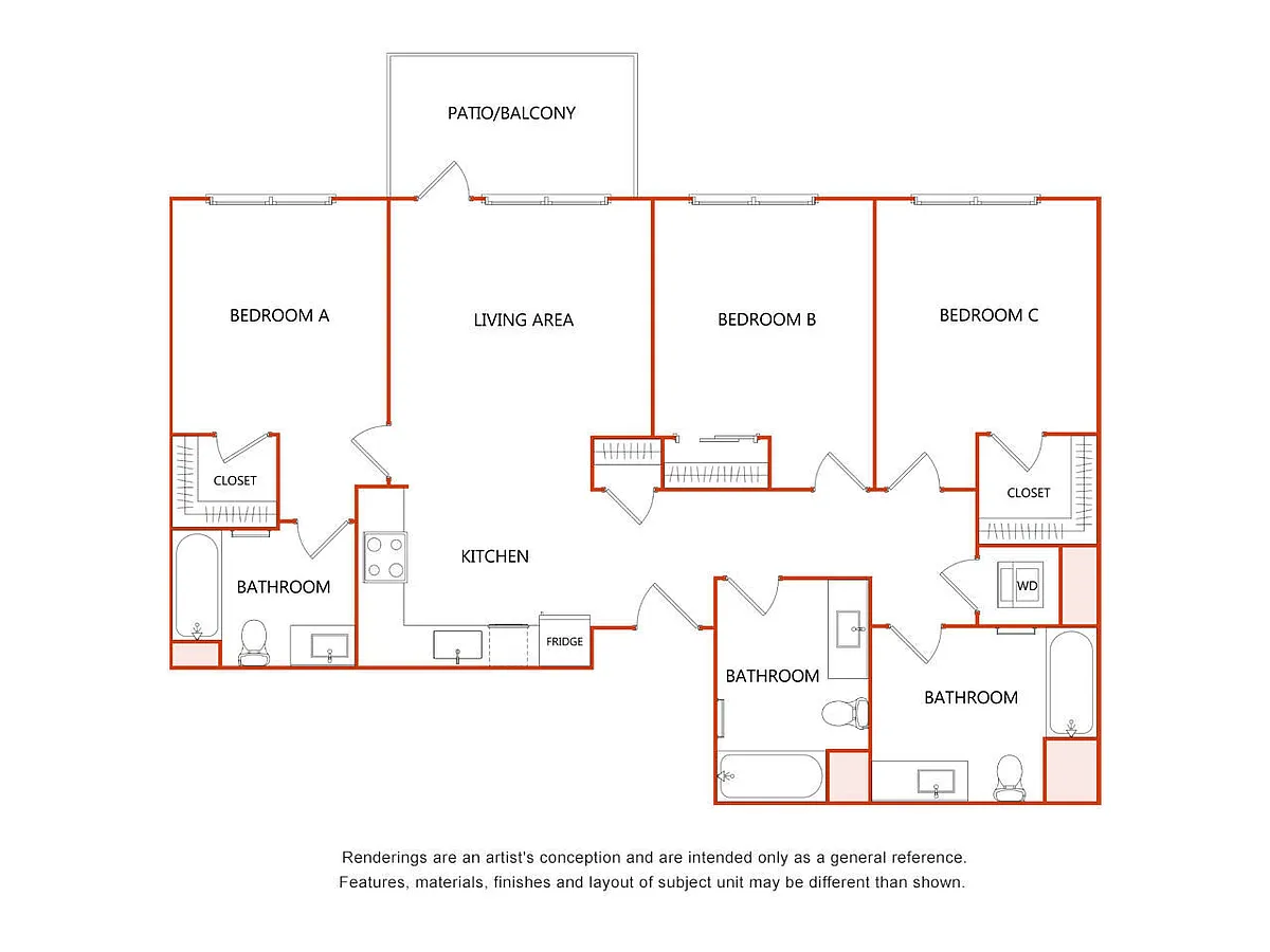 Floor plan D4