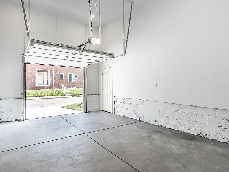 attached 1-car garage