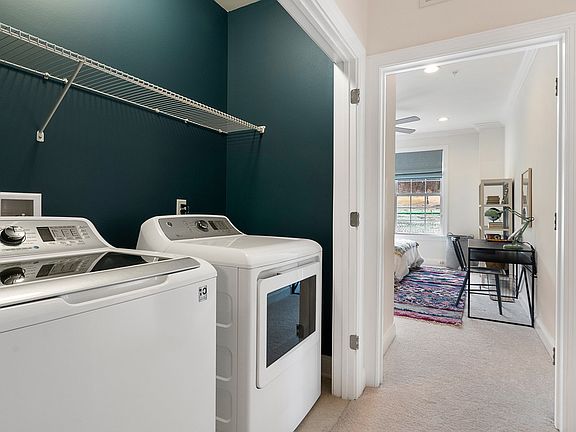 Convenient laundry room