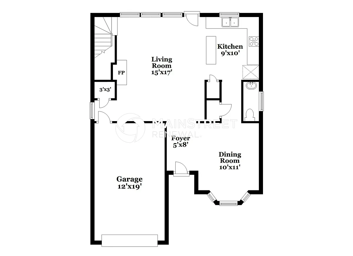 Floor Plan - 3503 Play Gate Ln