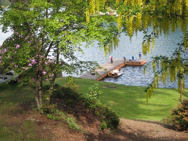 Middle yard and lower