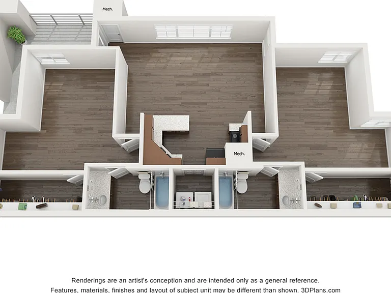 B5UF 2 Bedroom B5UF 2 Bedroom