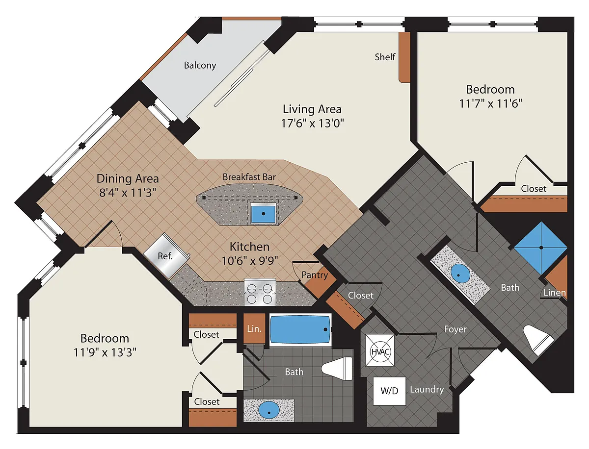Floor plan Penn