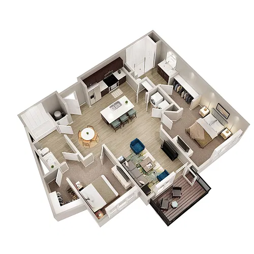 Floor plan B1