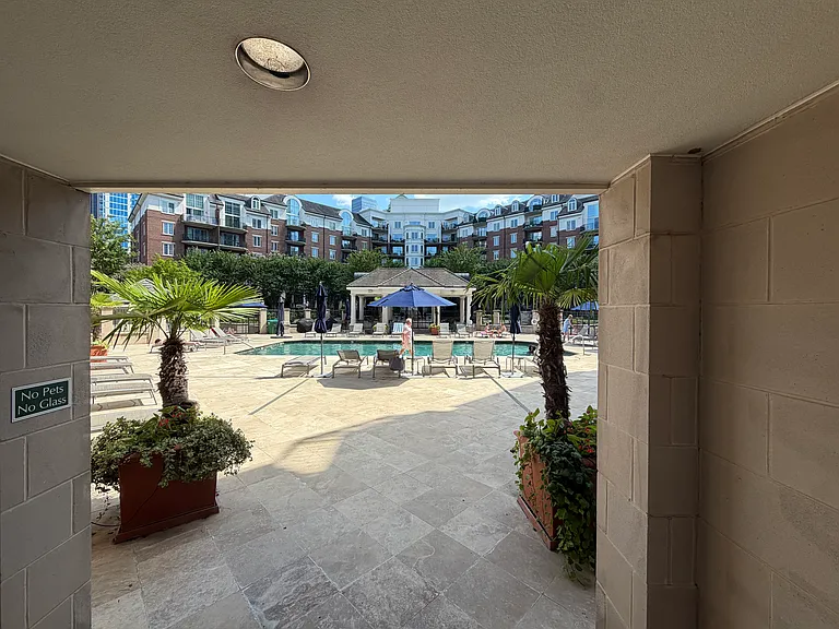 Pool deck