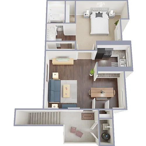 Floor plan Plan B