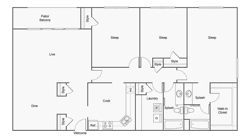 Floor plan Derry