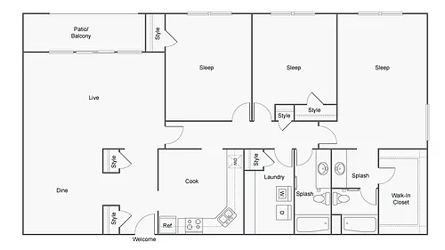 Floor plan Derry