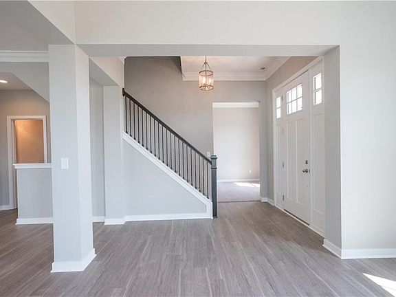 This photo is of a Weston floor plan Estridge has built previously.