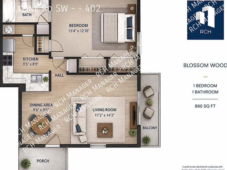 Blossom Wood Apartments — Photo 113