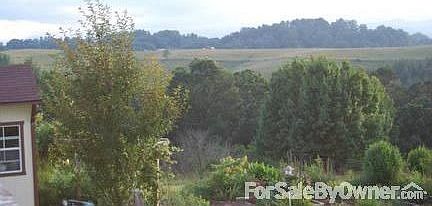 View over garden area