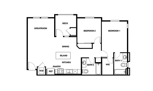 Floor plan B1