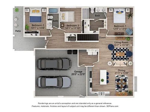 Floor plan Fulton