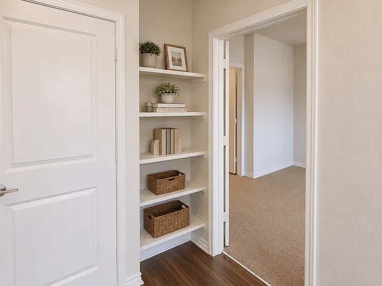 Thoughtfully designed built-in shelving adds style, storage, and functionality to your home.