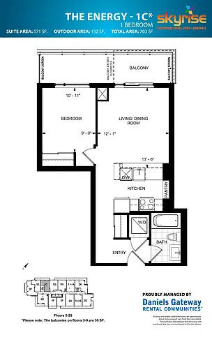 Floor plan The Energy