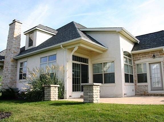 Lots of windows for more natural light.