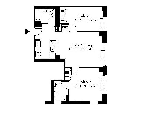 2nd image of 310 E 2nd St APT 10F