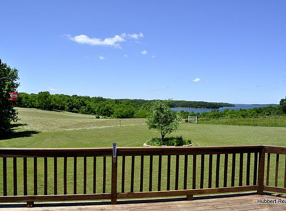Lake view from the deck