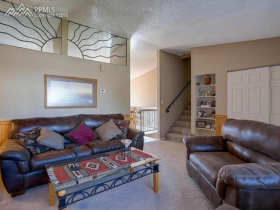 Another view of the front area with added wrought iron touches