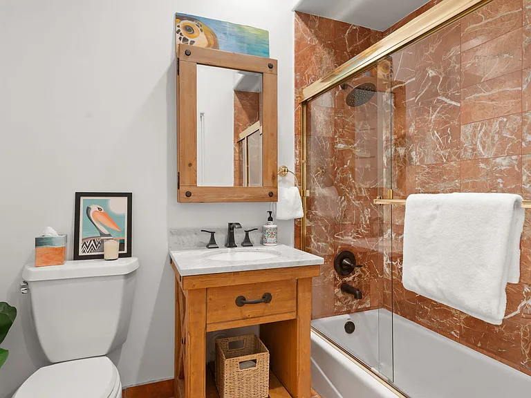 Lower full bath